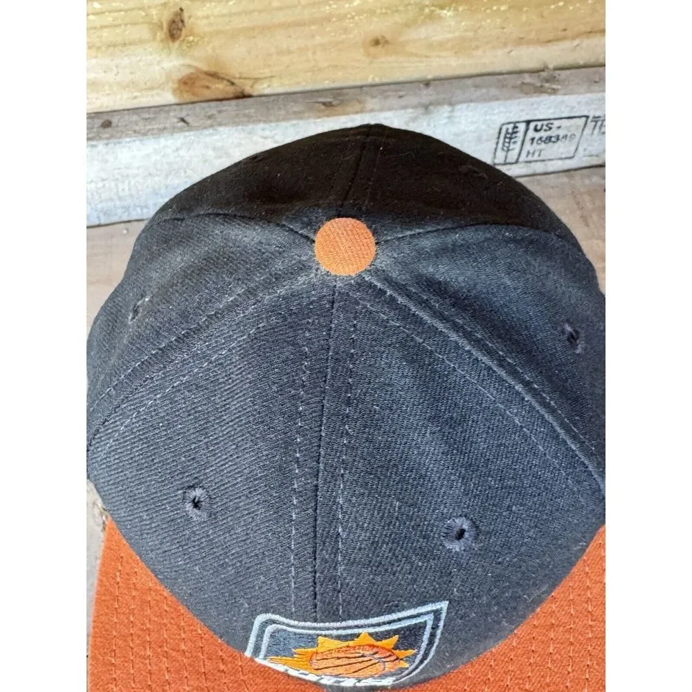 Phoenix Suns New Era NBA  7.5 Orange‎ Black 59FIFTY Fitted Hat baseball Cap
